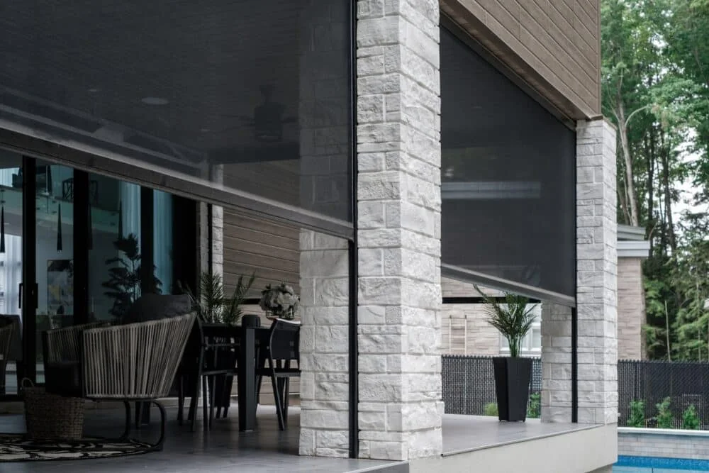 Custom Outdoor Roller Shades