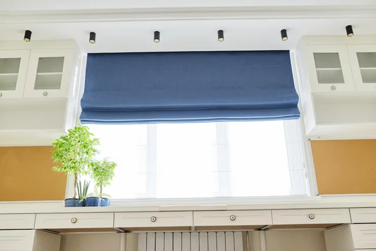 Roman Shades in Houston