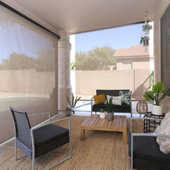 Outdoor shades inspiration from the All Prive gallery